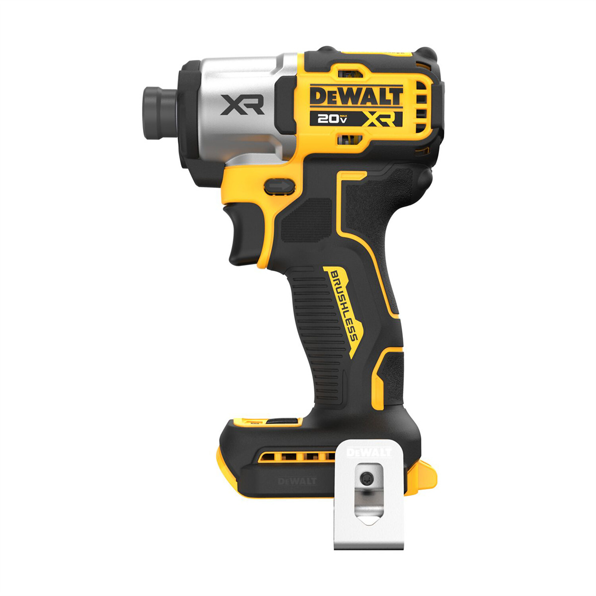 DeWalt 20V MAX XR Impact Driver — 1825in.-lbs. Torque, 3400 RPM, 3-Speed, Brushless Motor, Bare Tool, Model# DWTDCF845B